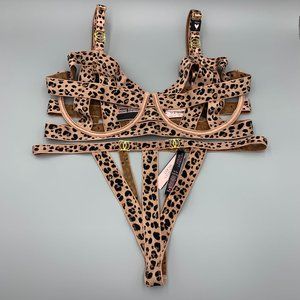 Sexy Leopard Lingerie Set